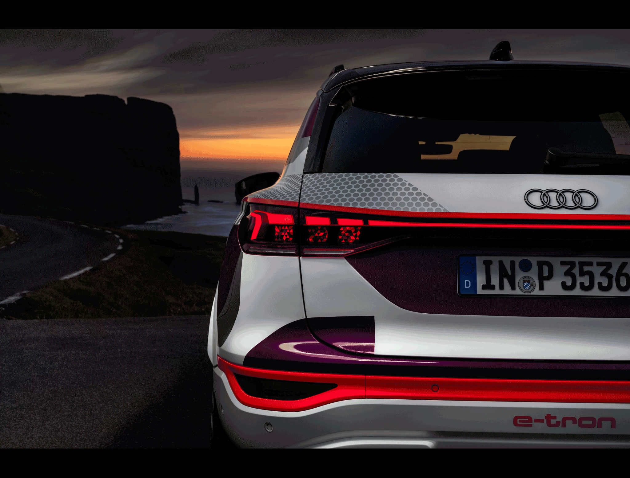 Audi Q6 e-tron prototype