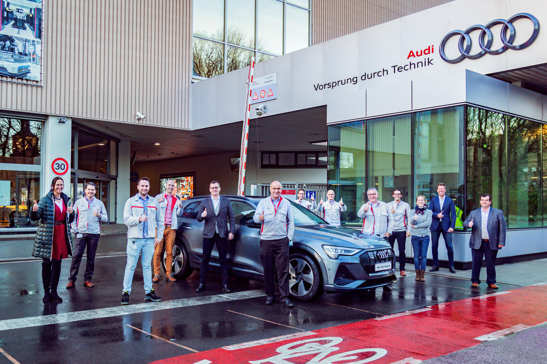 Audi Brussels wins the 2021 Industrial Excellence Award Belgium