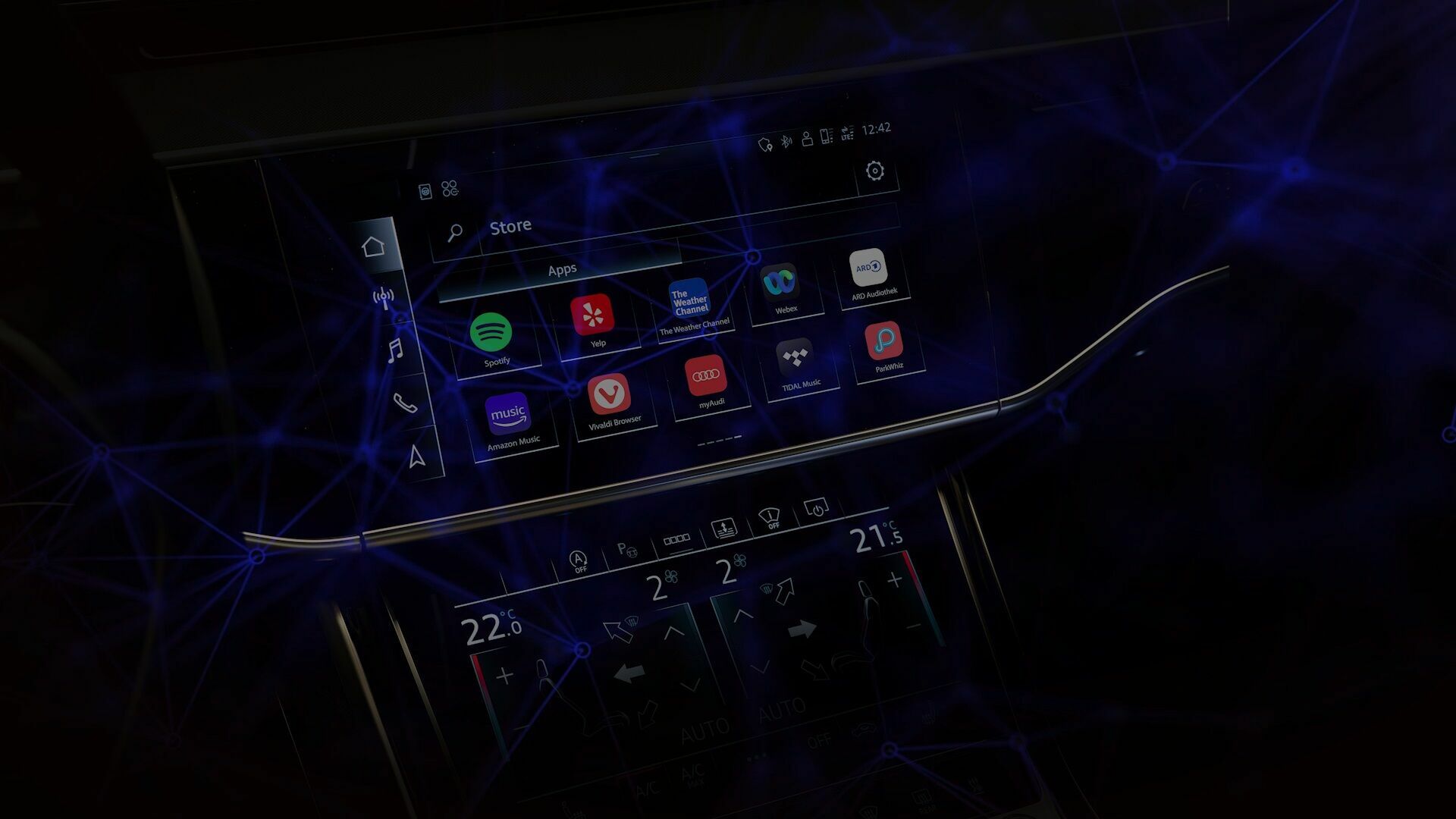 Audi integrates store for apps