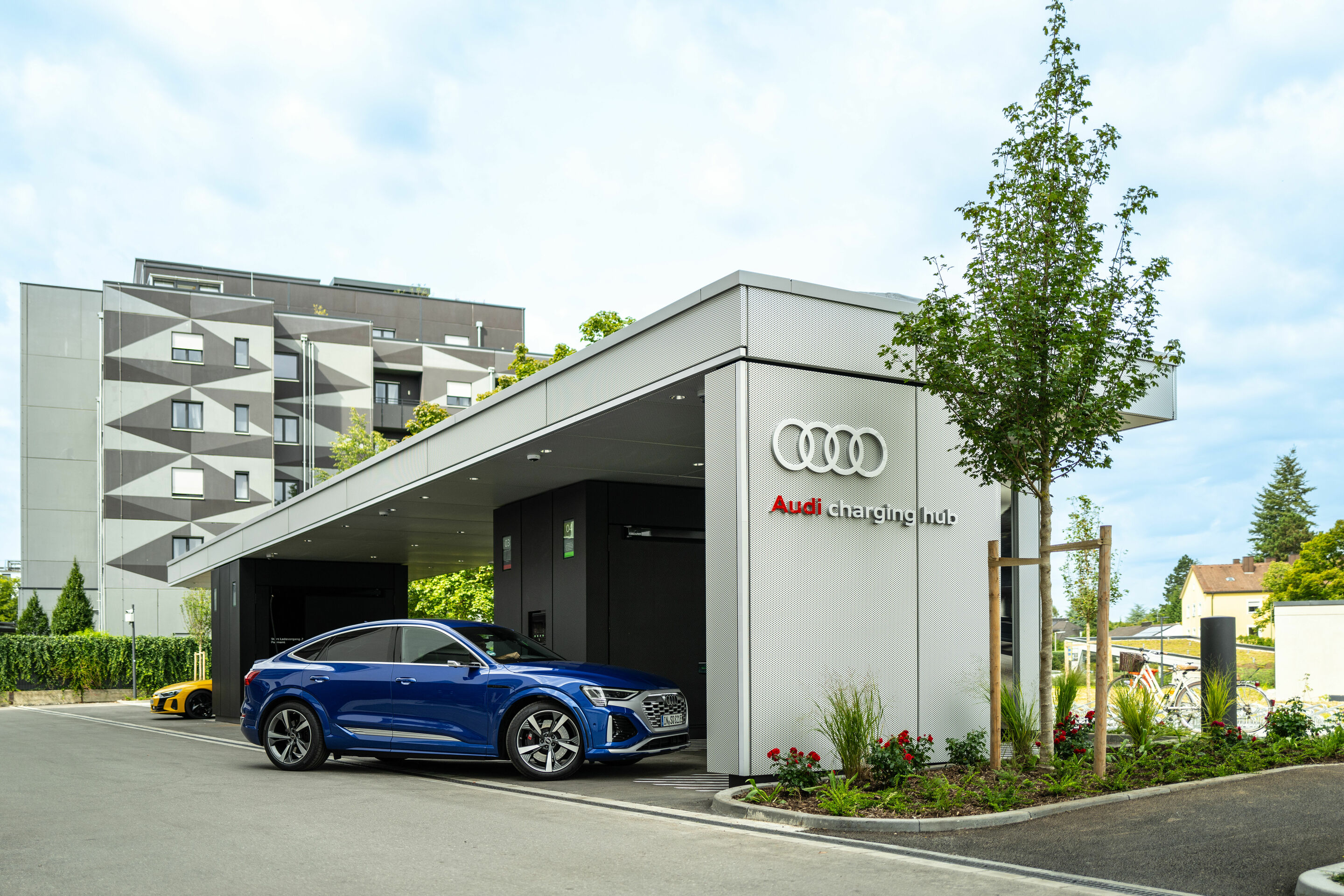 New Audi charging hub opens in Munich