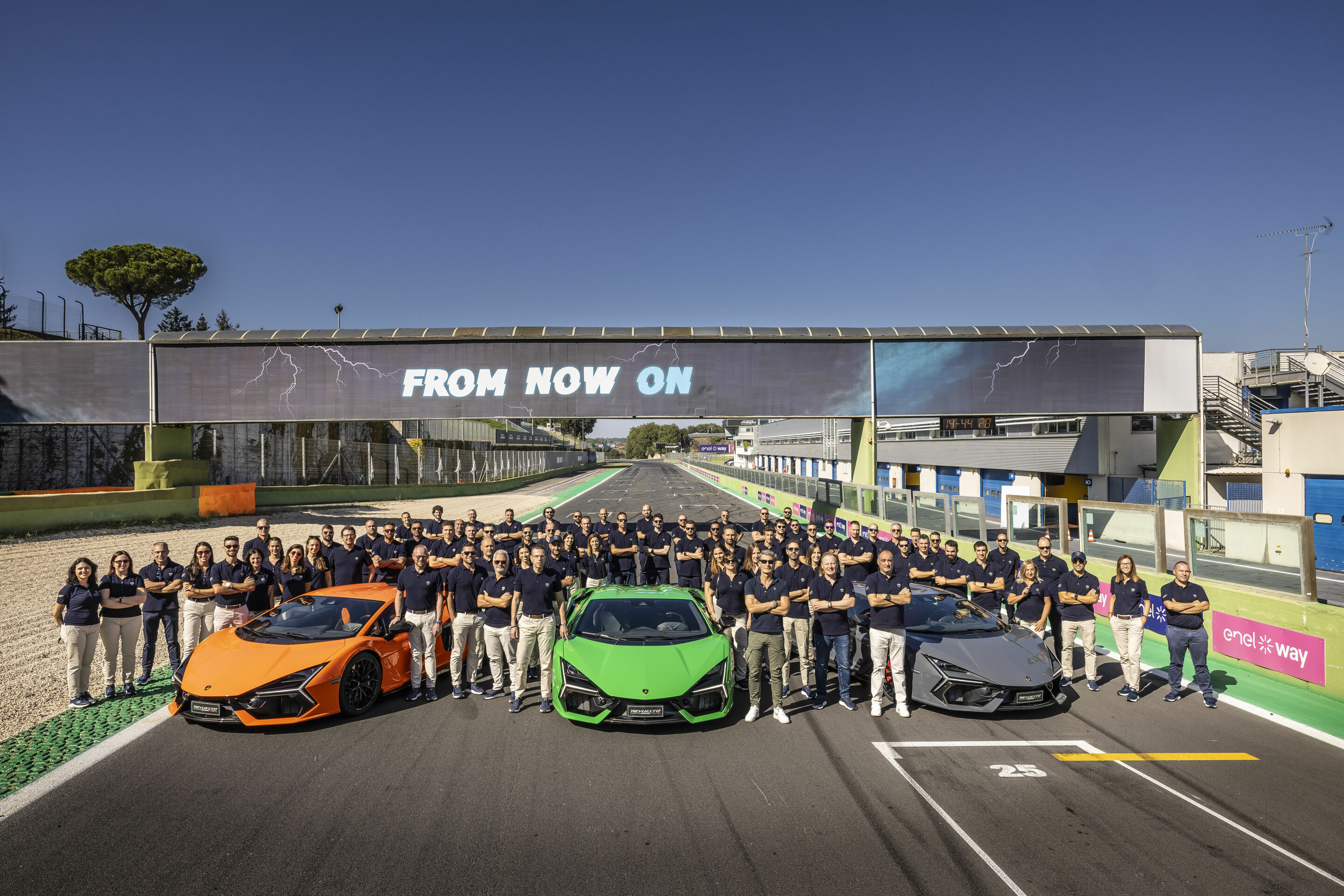 Automobili Lamborghini reaches a historic milestone
