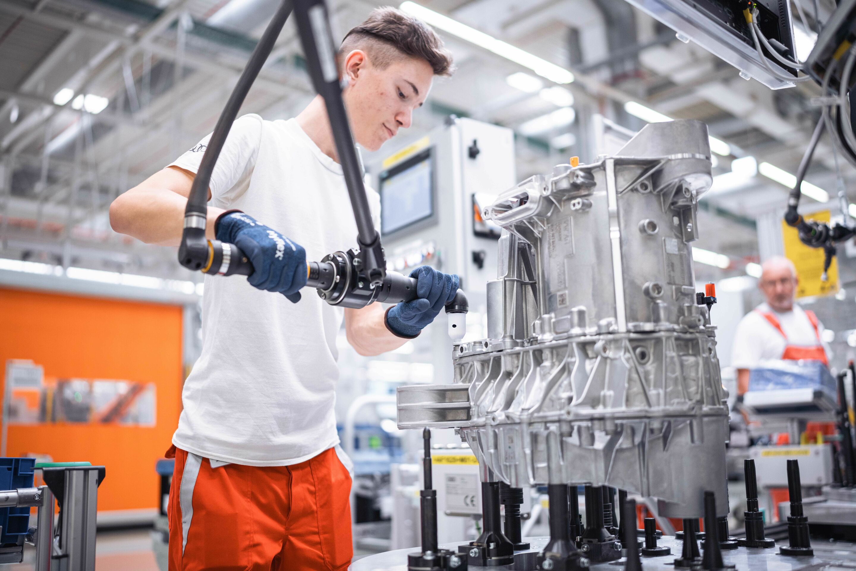 Production of PPE engines at the Győr site in Hungary