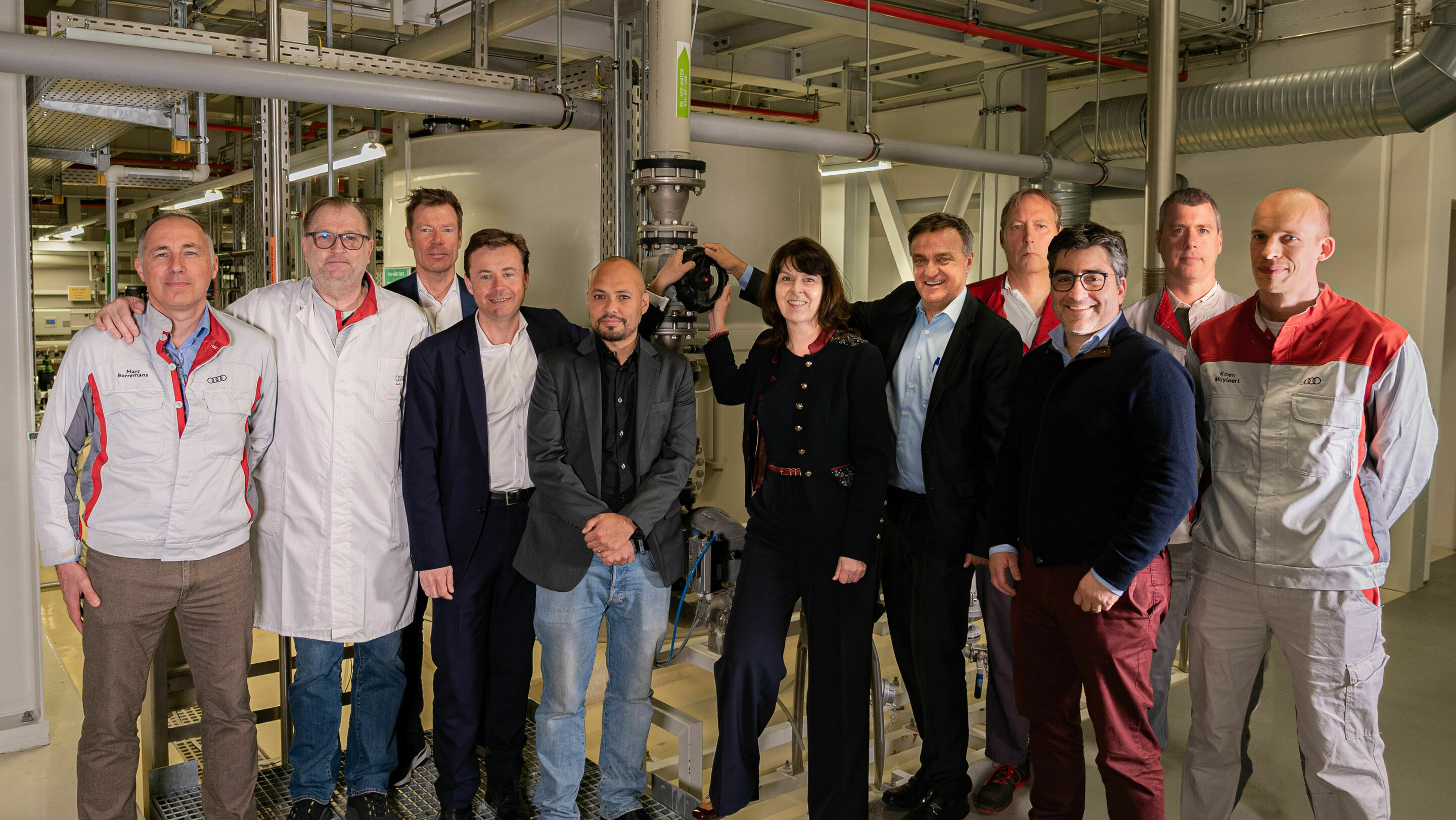 Water recycling at Audi Brussels